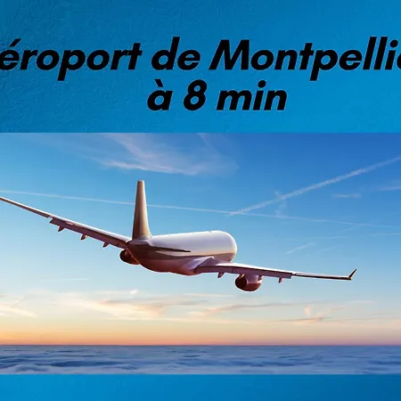 T2 Le Mahe Carnon Parking Daire Mauguio